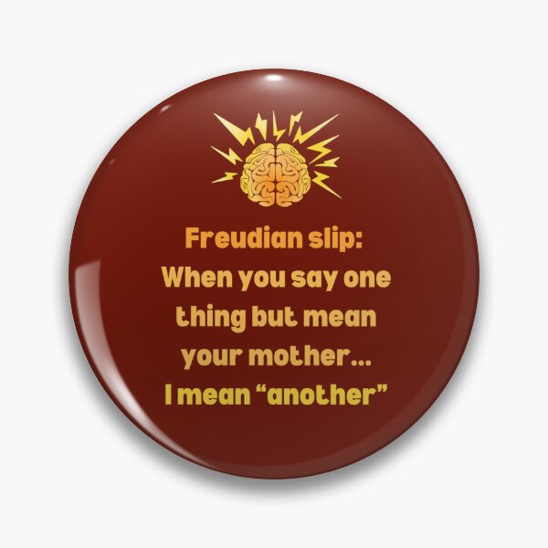 Item preview, Freudian Slip. Funny Psychology Definition designed and sold by Rebel-Design.