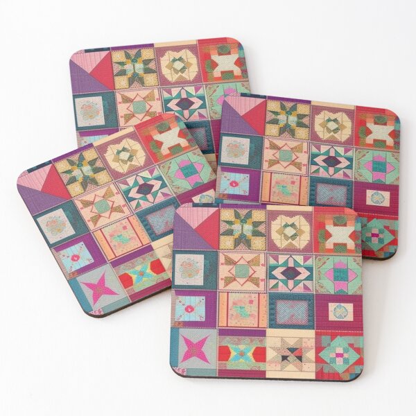 Item preview, Vintage Patchwork quilt  designed and sold by Roxburylane.