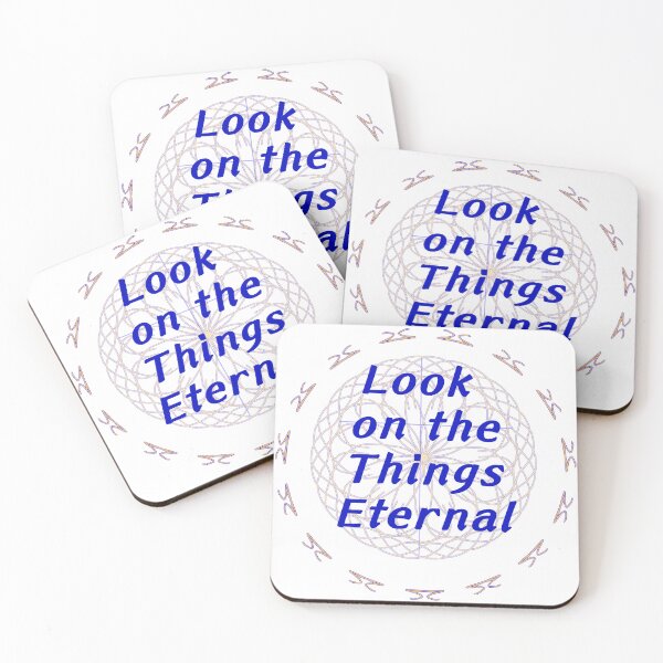 Item preview, Look on the Things Eternal designed and sold by lillyaura-art.