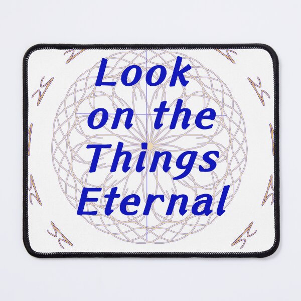 Item preview, Look on the Things Eternal designed and sold by lillyaura-art.