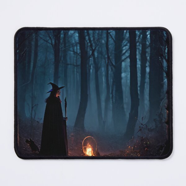 Item preview, Warlock In The Night Time Woods designed and sold by KoliBabb.