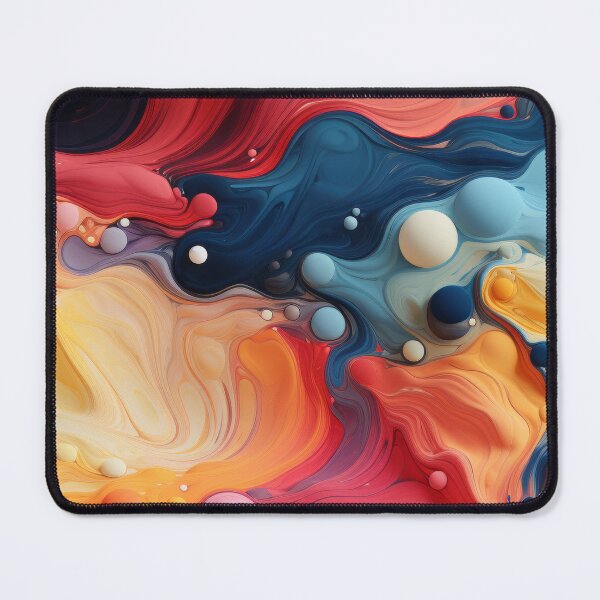 Item preview, Fluid color seamless pattern designed and sold by MiraCleAI.