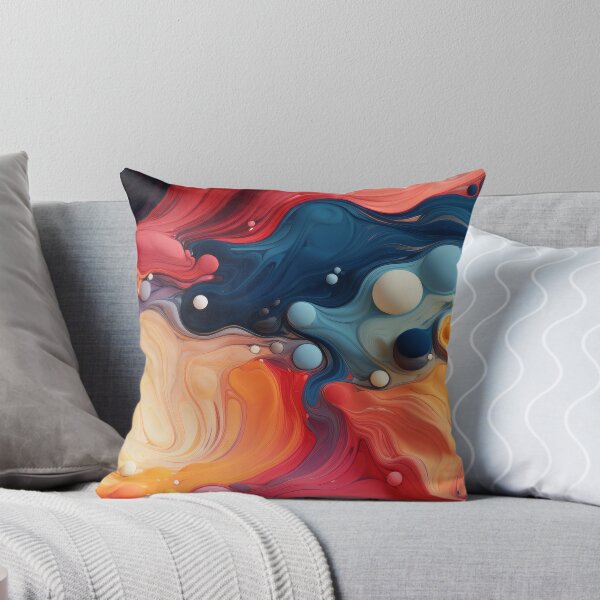 Item preview, Fluid color seamless pattern designed and sold by MiraCleAI.