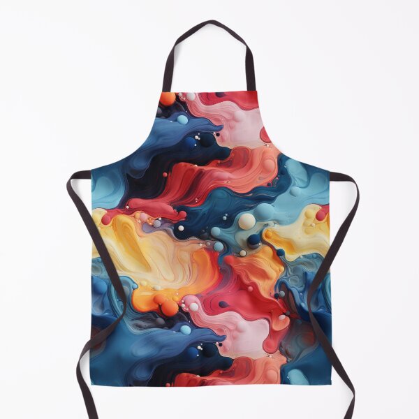 Item preview, Fluid color seamless pattern designed and sold by MiraCleAI.