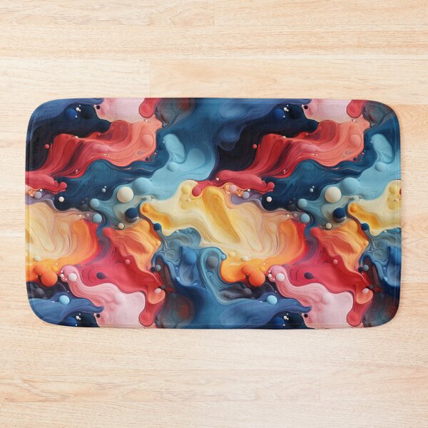 Item preview, Fluid color seamless pattern designed and sold by MiraCleAI.