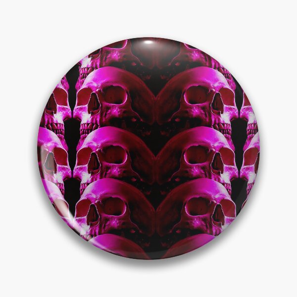 Item preview, purple skull designed and sold by l-art-a-titi.