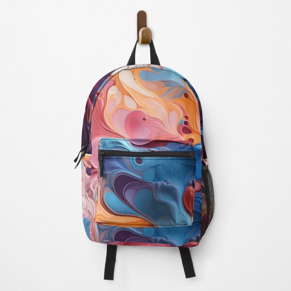 Item preview, Fluid color seamless pattern designed and sold by MiraCleAI.