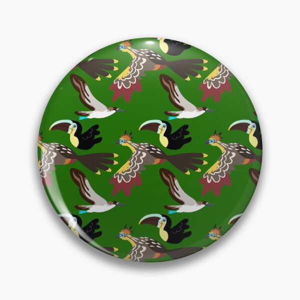 Item preview, South American Birds (Green) designed and sold by vulpiniquest.