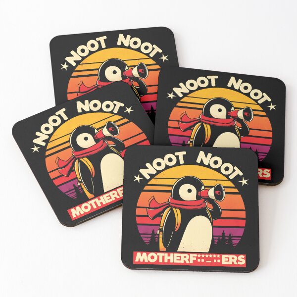 Item preview, "Noot Noot, Mother F****ers" Penguin Megaphone designed and sold by nicestr.