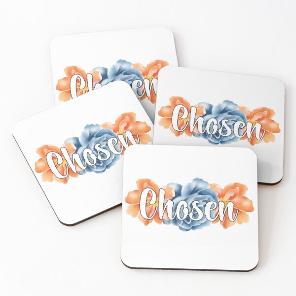 Item preview, I Am Chosen - Watercolor Flowers designed and sold by JDPrntz.