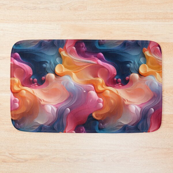 Item preview, Fluid color seamless pattern designed and sold by MiraCleAI.
