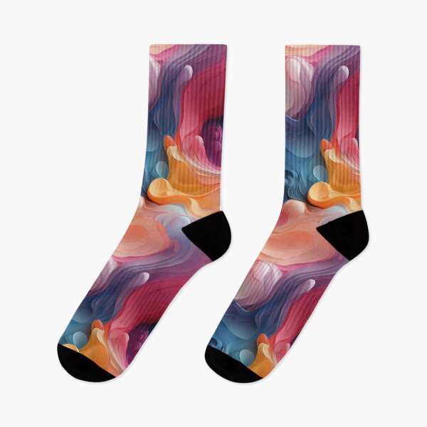 Item preview, Fluid color seamless pattern designed and sold by MiraCleAI.