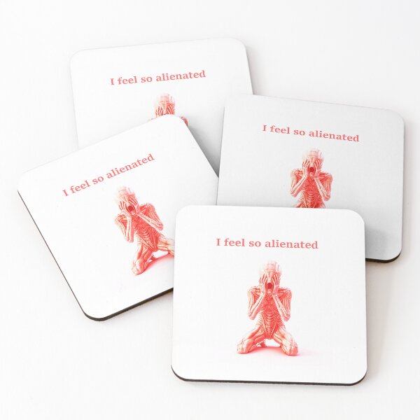 Item preview, Alien, I feel so alienated, funny art designed and sold by silent-violin.