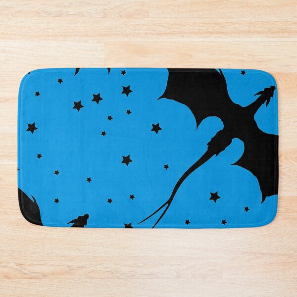 Item preview, Fourth Wing Baby Blue Stars and Dragon designed and sold by TheFantazyForge.