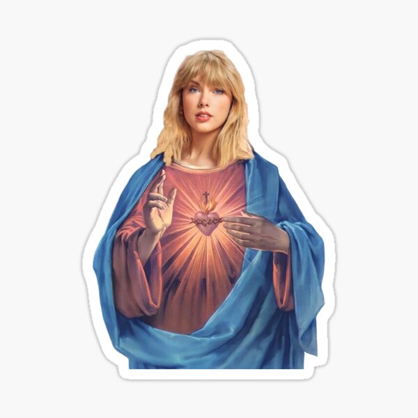 Jesus Taylor Swift Sticker