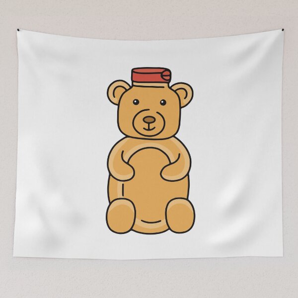 Item preview, Honey Bear Bottle Illustration designed and sold by murialbezanson.