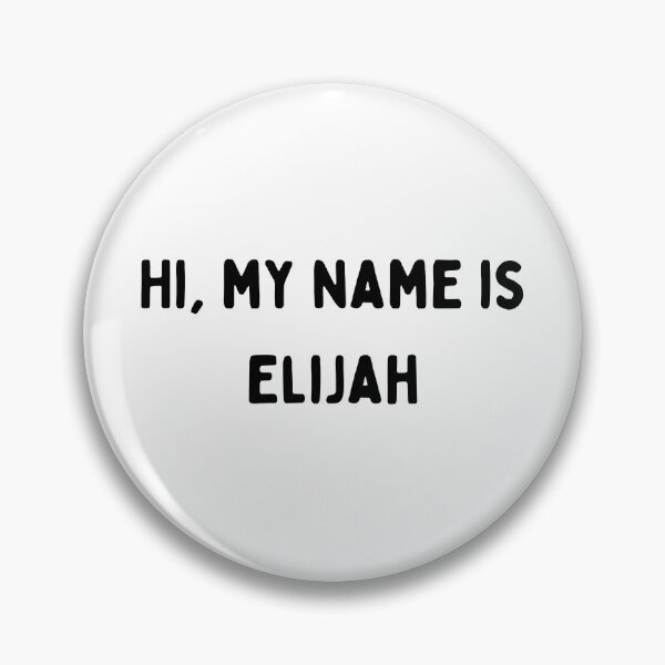 Item preview, Elijah designed and sold by Custom-Print.