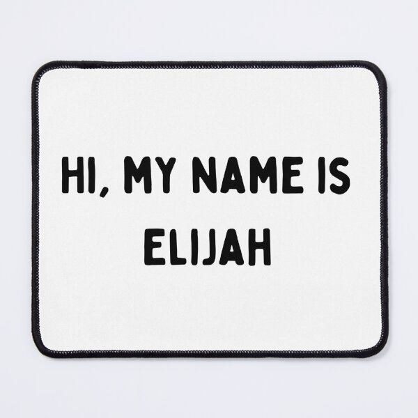 Item preview, Elijah designed and sold by Custom-Print.