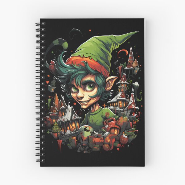 Item preview, Holiday Chaos Elf - Festive Mischief Graphic designed and sold by Justin Haas.