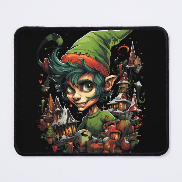 Item preview, Holiday Chaos Elf - Festive Mischief Graphic designed and sold by Justin Haas.