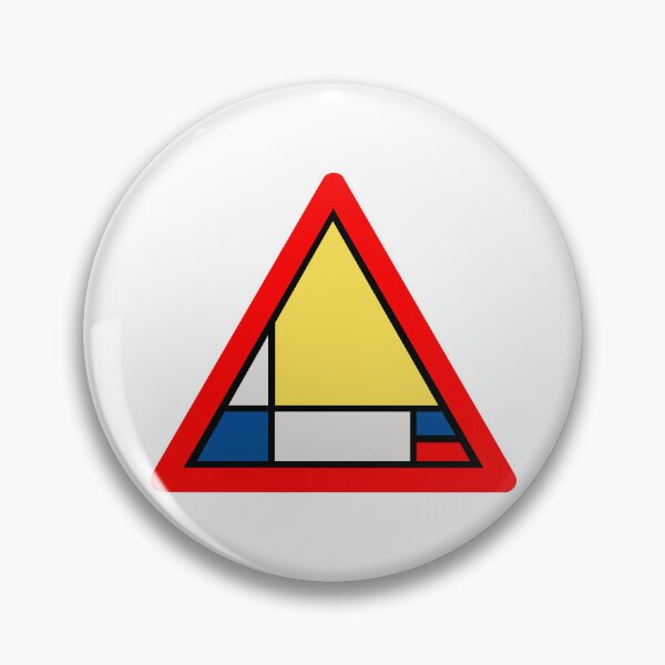 Item preview, Mondrian Road Sign designed and sold by 300Spikes.
