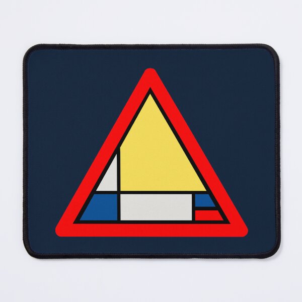 Item preview, Mondrian Road Sign designed and sold by 300Spikes.