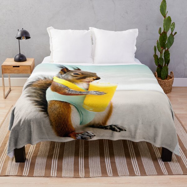 Item preview, Squirrel On The Beach designed and sold by KoliBabb.