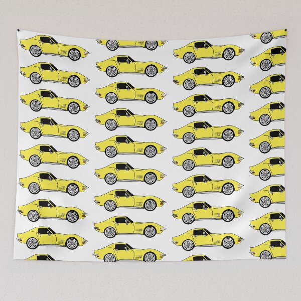 Item preview, Daytona Yellow C3 Corvette designed and sold by Ally Gracie.