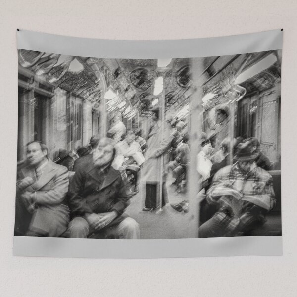 Item preview, VINTAGE SUBWAY 1977 designed and sold by EyesofCC.