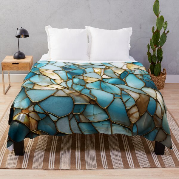 Item preview, Mosaic Artistry in Blue designed and sold by meggydesigns.