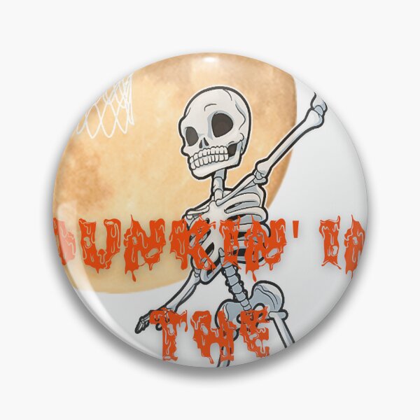 Item preview, Halloween Skeleton Slam Dunk: Journey to the Afterlife Moon with Skull Basketball Costume designed and sold by OminaArt.