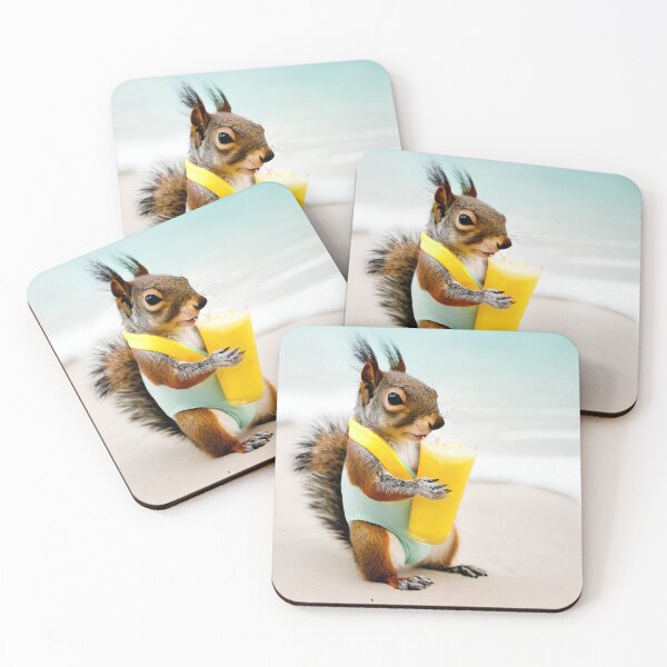 Item preview, Squirrel On The Beach designed and sold by KoliBabb.