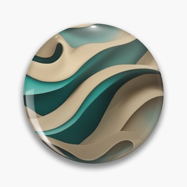 Item preview, a wall that has some waves on it designed and sold by Enga6.