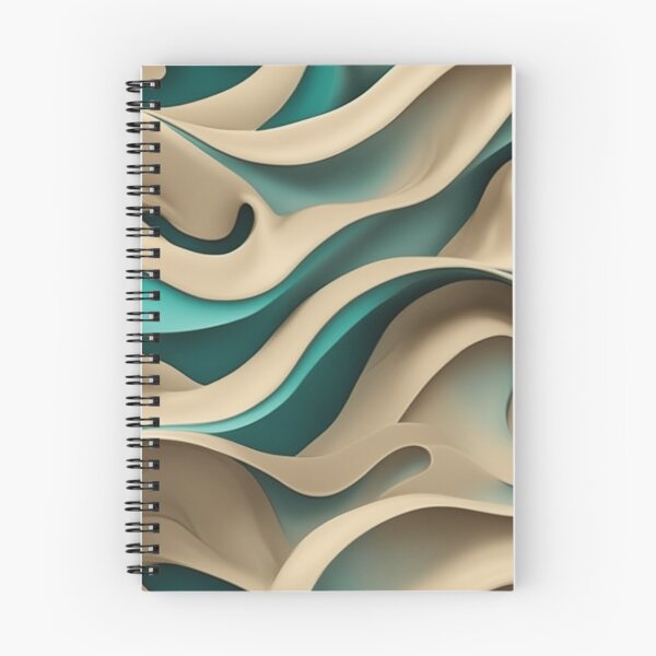 Item preview, a wall that has some waves on it designed and sold by Enga6.
