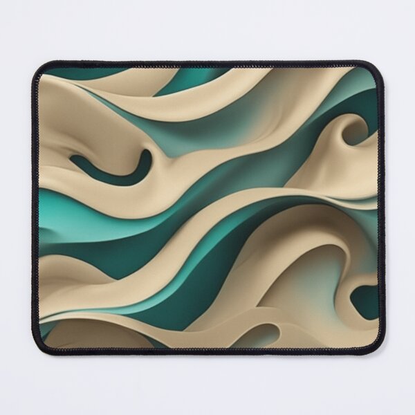 Item preview, a wall that has some waves on it designed and sold by Enga6.