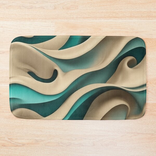 Item preview, a wall that has some waves on it designed and sold by Enga6.