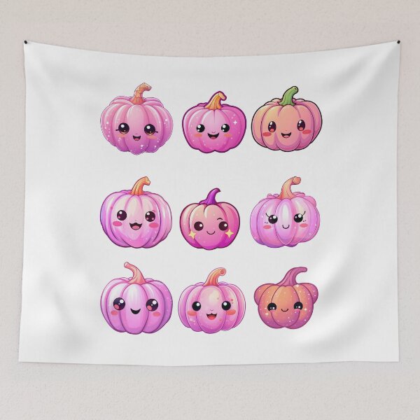 Item preview, Sweet Pink Pumpkins designed and sold by AMONGIFTS.