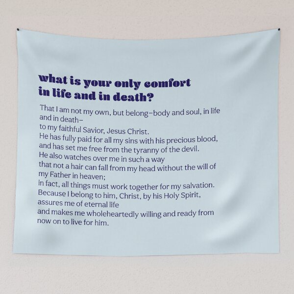 Item preview, heidelberg catechism typed designed and sold by anna-b-.
