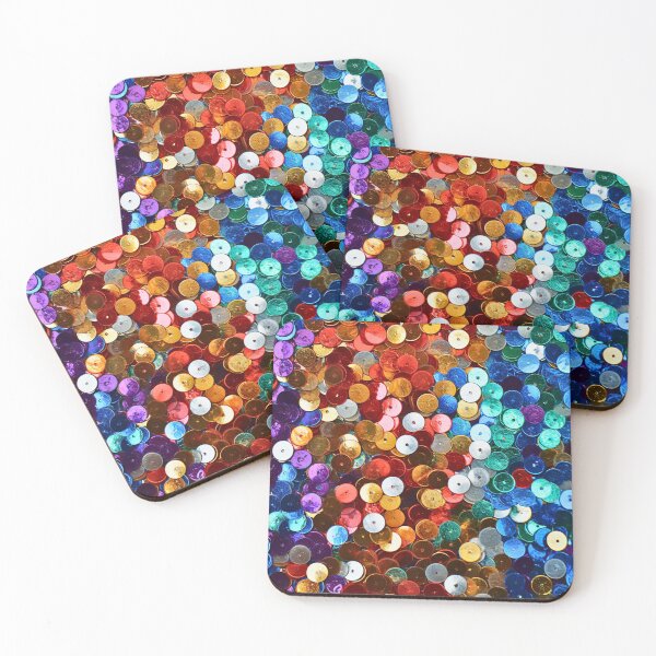Item preview, Multi colored extra shiny sequin designed and sold by LazyLifestyle.
