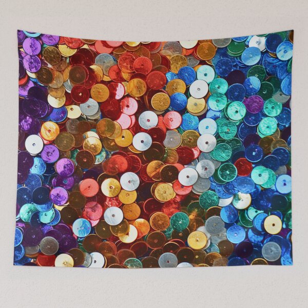Item preview, Multi colored extra shiny sequin designed and sold by LazyLifestyle.