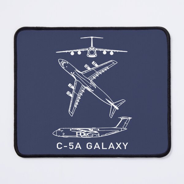 Item preview, C-5 A Galaxy Military Transport Plane Blueprints designed and sold by MilitaryMart.