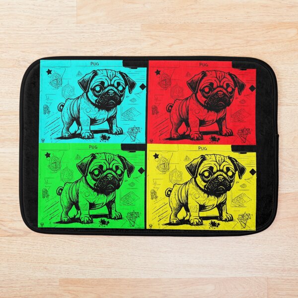 Artikelvorschau, Mops Skizzenbuch 7 POP ART entworfen und verkauft von RedBluffTraders.