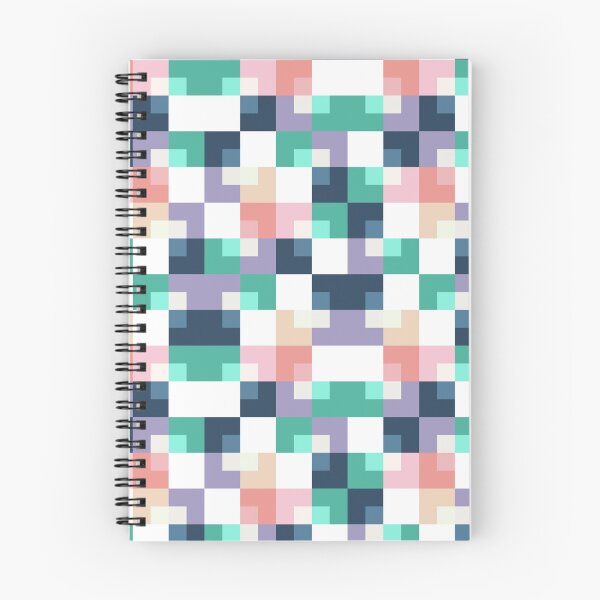 Item preview, Mid Mod Square Garden Turquoise Blue  designed and sold by Stephanie McRae.