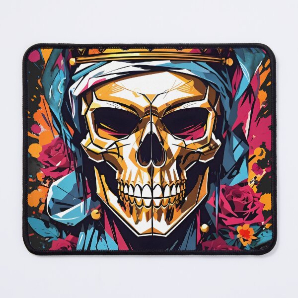 Item preview, Crowned Skull Graffiti designed and sold by ArtsyWishesShop.