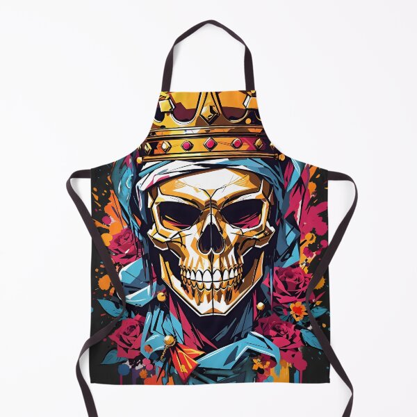 Item preview, Crowned Skull Graffiti designed and sold by ArtsyWishesShop.