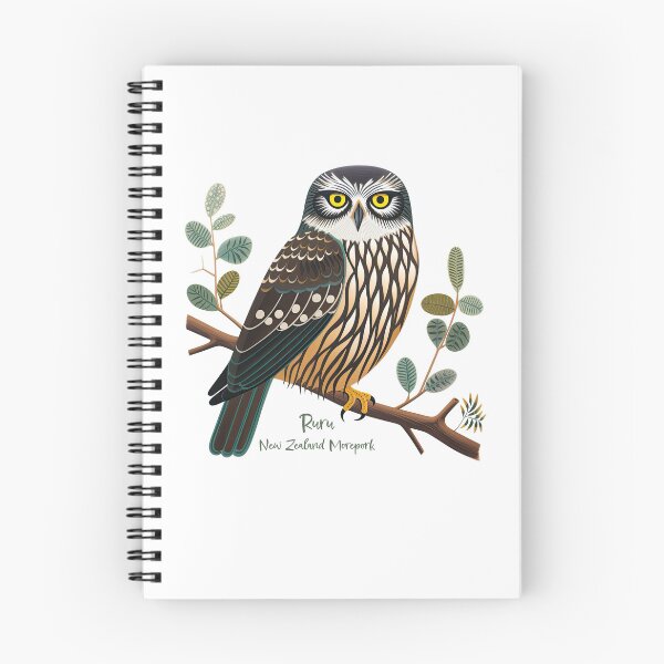 Item preview, Enchanted Aotearoa: The New Zealand Morepork Ruru Collection designed and sold by ThePurpleMelon.
