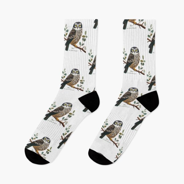 Item preview, Enchanted Aotearoa: The New Zealand Morepork Ruru Collection designed and sold by ThePurpleMelon.