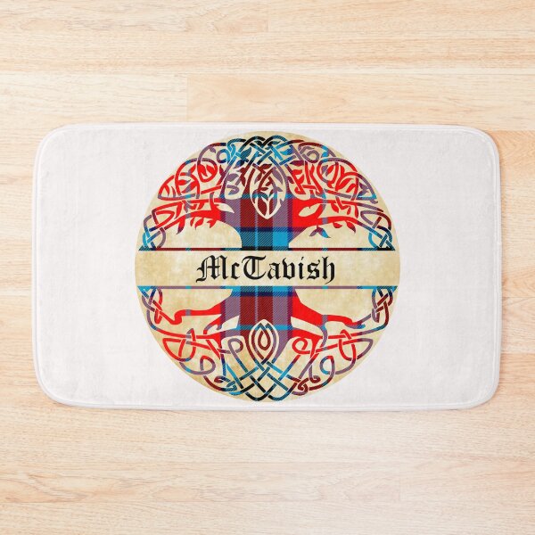 Item preview, McTavish Tree of Life Clan Scottish Surname tartan designed and sold by BagTown Clans.