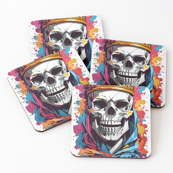 Item preview, Royal Skull Graffiti  designed and sold by ArtsyWishesShop.