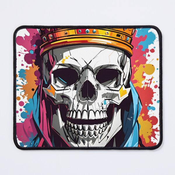 Item preview, Royal Skull Graffiti  designed and sold by ArtsyWishesShop.